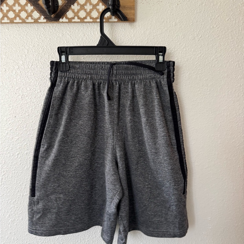adidas Kids Gray Athletic Shorts